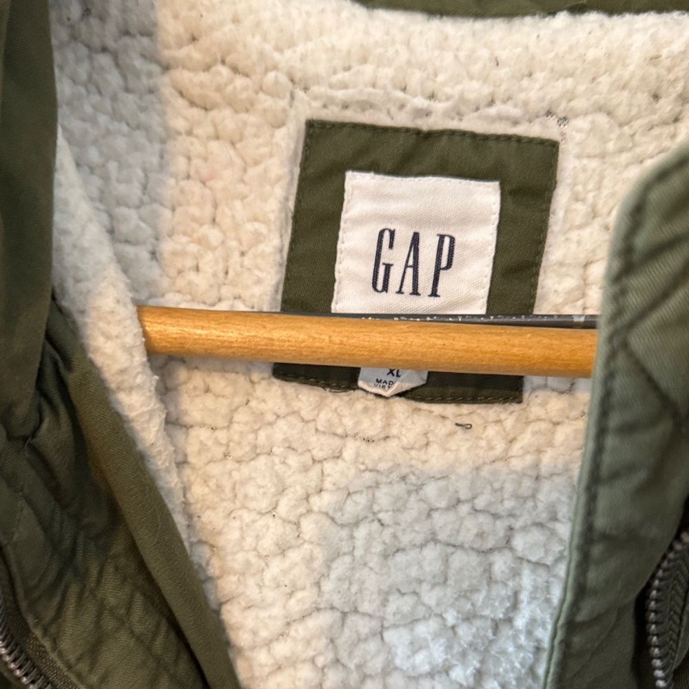 GAP Forest Green Hooded Jacket - Picture 4 of 7